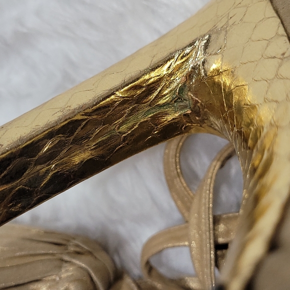 ♥️Auth GUCCI sandals Sexy Elegant block shoe sz 36.5 C ♥️ - Picture 15 of 16